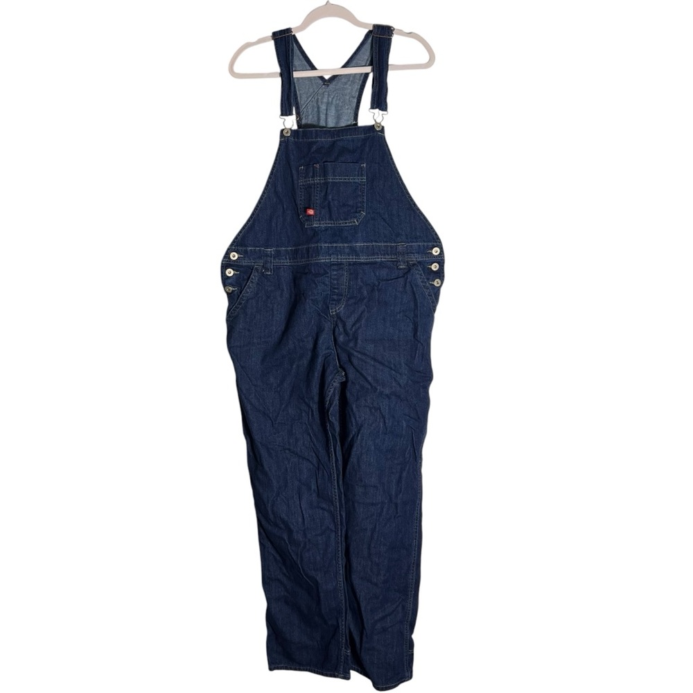 Dickies Denim Overalls – 100% Cotton – Size L